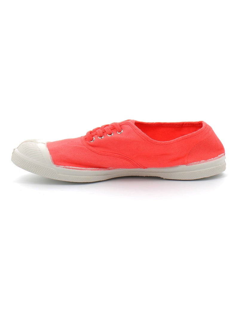 Tennis en Toile Bensimon Rose - Kiabi