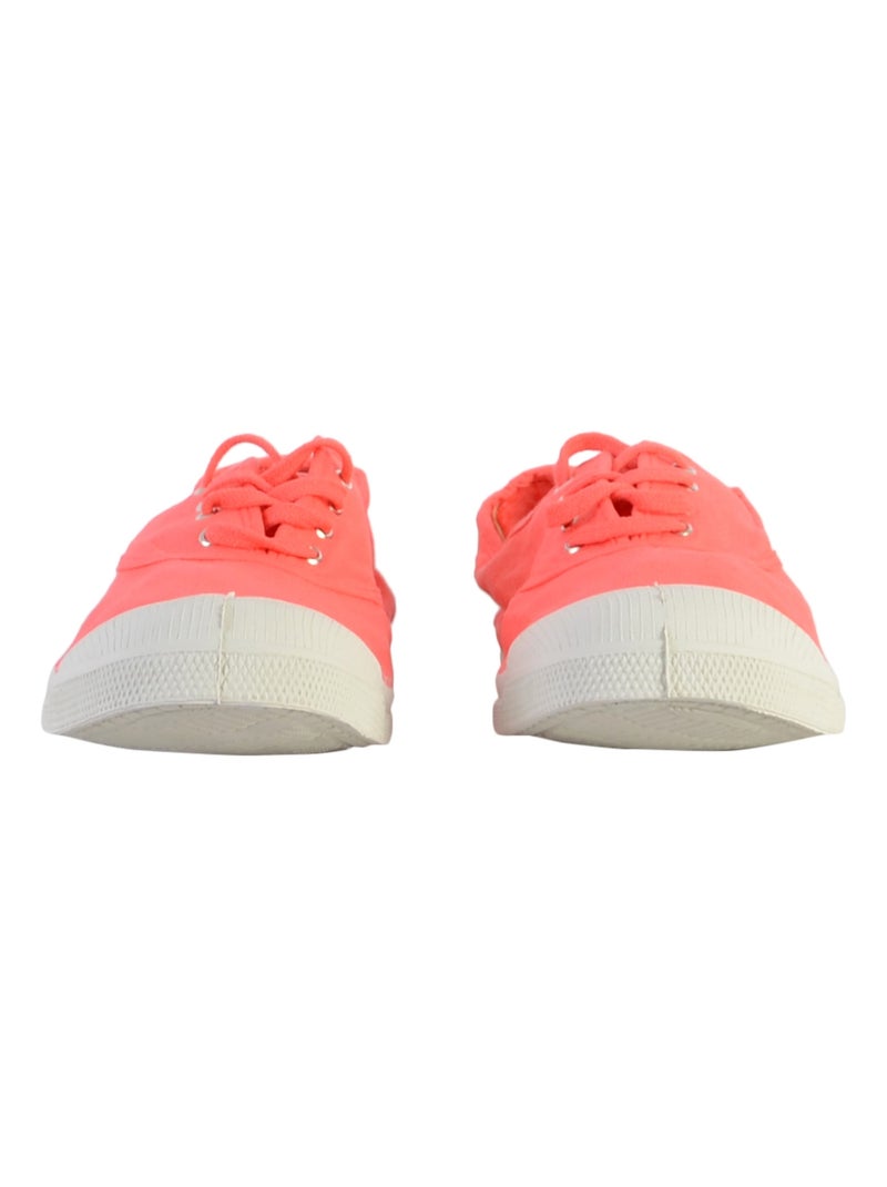 Tennis en Toile Bensimon Rose - Kiabi