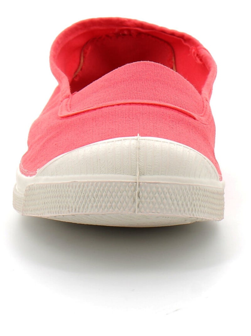 Tennis en Toile Bensimon Rose - Kiabi