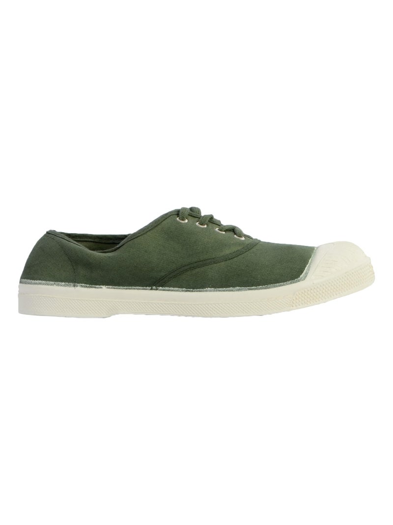 Tennis Lacet Bensimon Vert - Kiabi