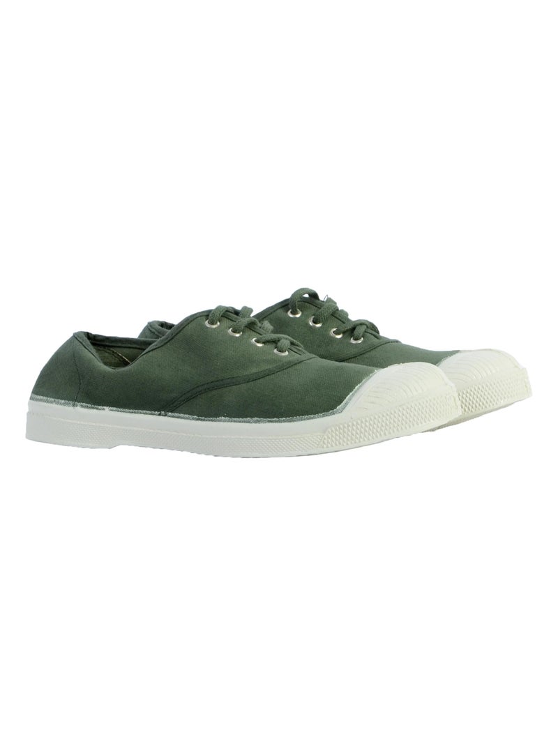 Tennis Lacet Bensimon Vert - Kiabi