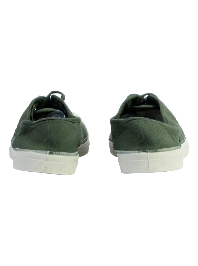 Tennis Lacet Bensimon Vert - Kiabi