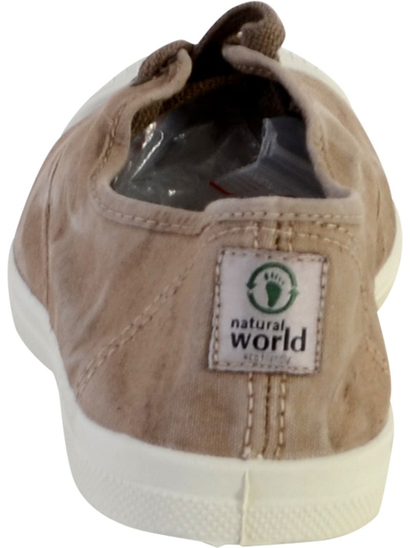 Tennis Lacet Natural World Beige - Kiabi