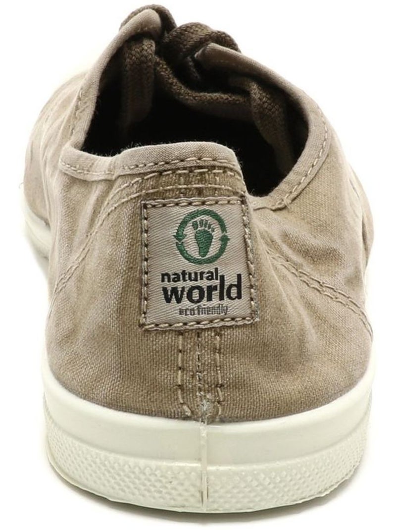 Tennis Lacet Natural World Beige - Kiabi
