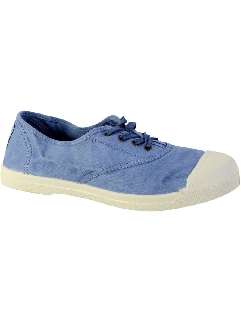 Tennis Lacet Natural World Bleu - Kiabi