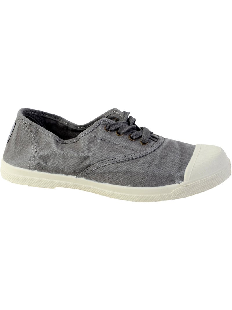 Tennis Lacet Natural World Gris - Kiabi
