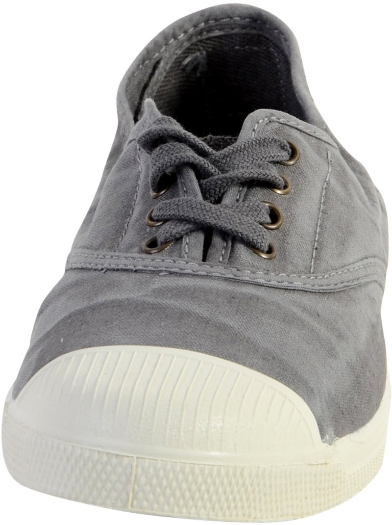 Tennis Lacet Natural World Gris - Kiabi