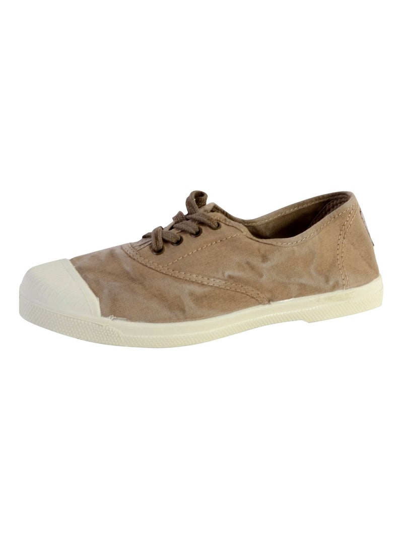 Tennis Lacet Natural World INGLES ELASTICO ENZIMATICO 102E Beige - Kiabi