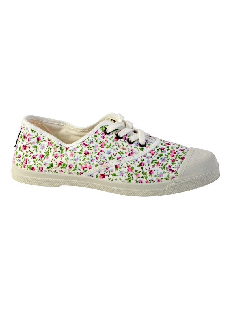 Tennis Lacet Natural World INGLES LIBERTY TINTADO  119 Blanc - Kiabi