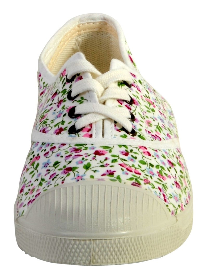 Tennis Lacet Natural World INGLES LIBERTY TINTADO  119 Blanc - Kiabi