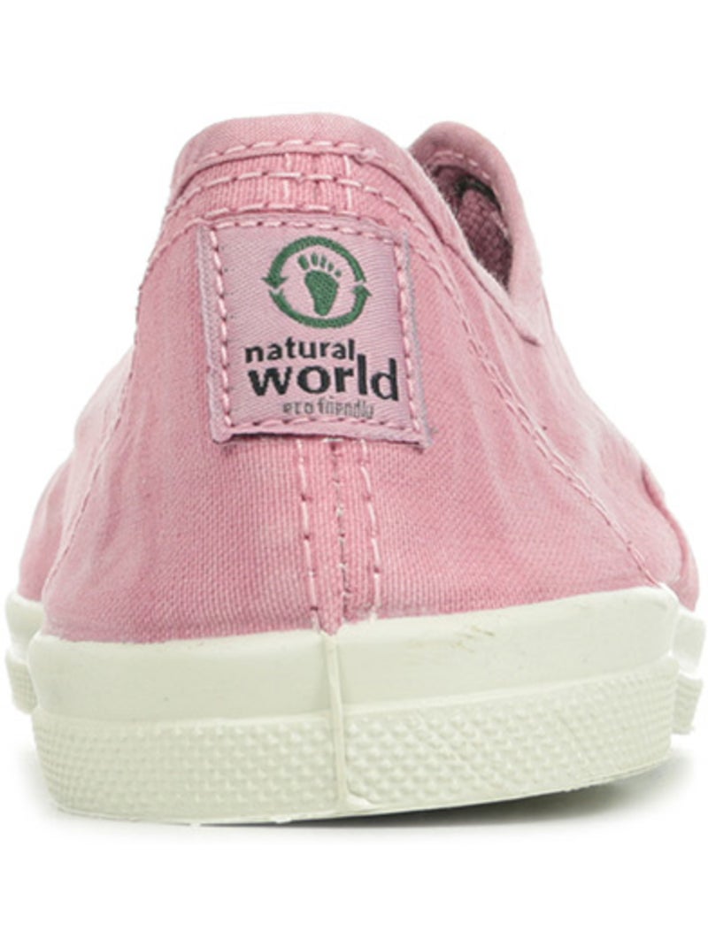 Tennis Lacet Natural World Rose - Kiabi