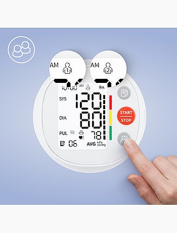 Tensiomètre Bras Electronique LIONELO Pulso - Détection Arythmie - Dispositif médical certifié