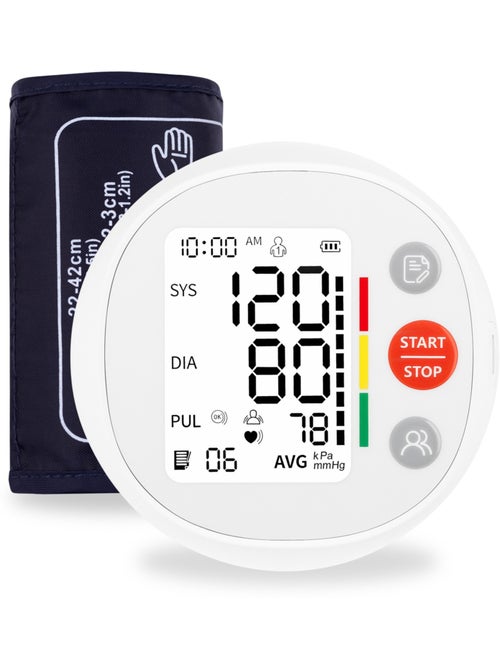 Tensiomètre Bras Electronique LIONELO Pulso - Détection Arythmie - Dispositif médical certifié - Kiabi