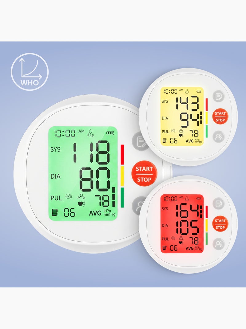 Tensiomètre Bras Electronique LIONELO Pulso - Détection Arythmie - Dispositif médical certifié Blanc - Kiabi