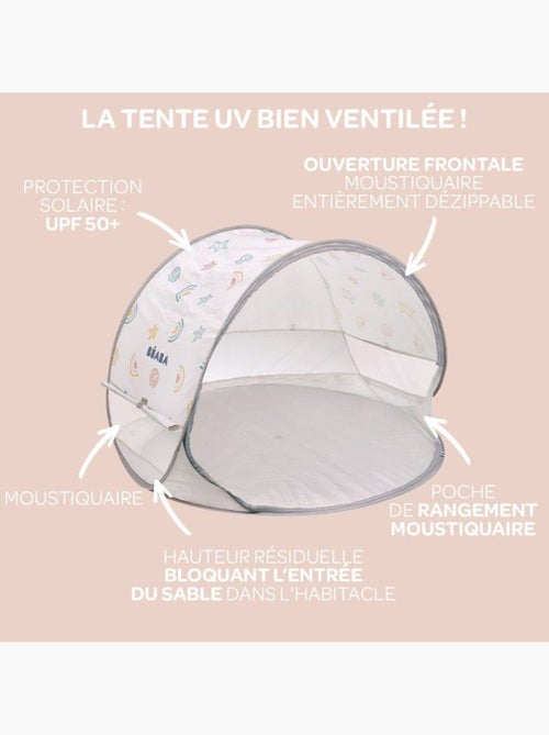 Tente anti-uv - beaba - breezy - terre d'argile - Kiabi