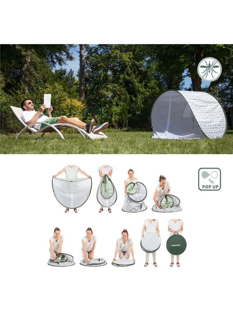 Tente Anti UV Haute protection Provence pour bébé 'Babymoov' Vert - Kiabi