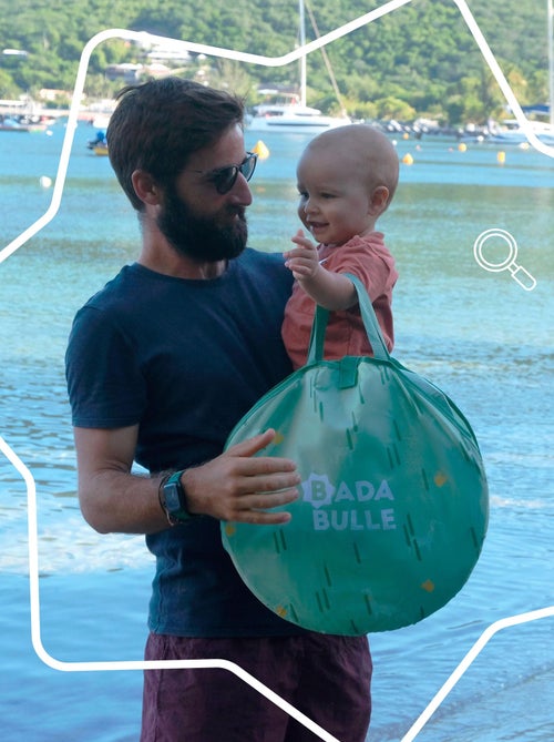 Tente anti-UV pour enfant, Système pop-up, Protection FPS 50+ 'Badabulle' - Kiabi