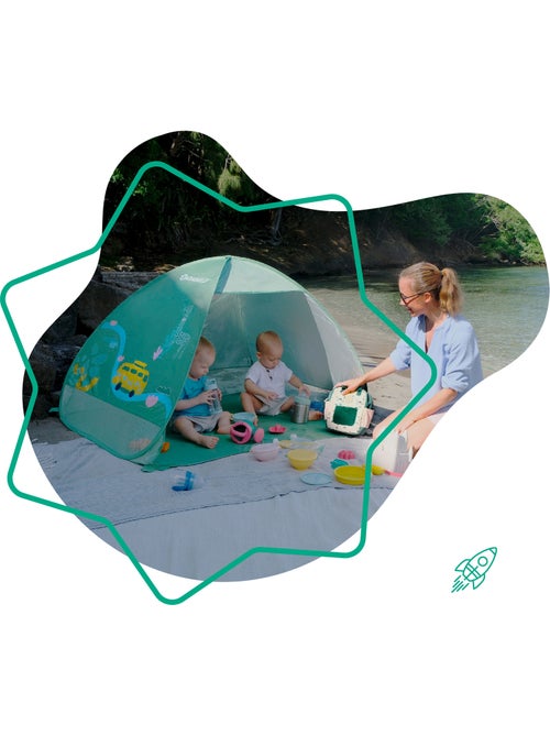 Tente anti-UV pour enfant, Système pop-up, Protection FPS 50+ 'Badabulle' - Kiabi