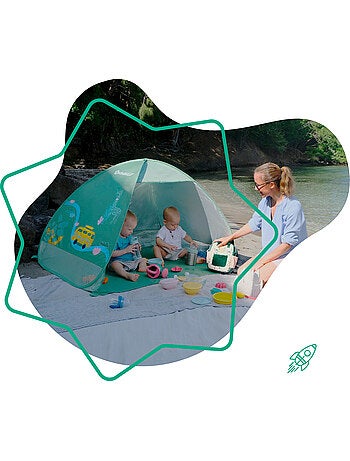 Tente anti-UV pour enfant, Système pop-up, Protection FPS 50+