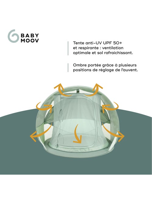 Tente anti UV UPF 50+ rafraichissante bébé plage Moov&Protect - Kiabi