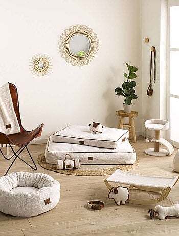 Tente Bandit en laine bouclée pour chat et chien