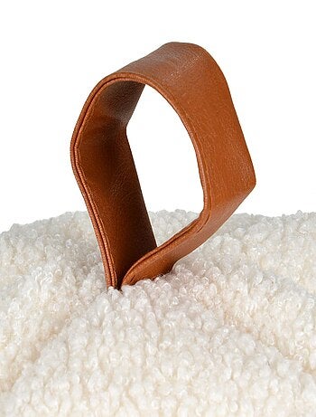 Tente Bandit en laine bouclée pour chat et chien