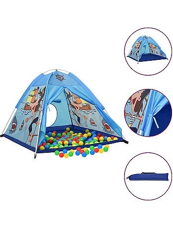 Tente de jeu avec sièges en peluche éléphant, polyester, sac inclus - vidaxl