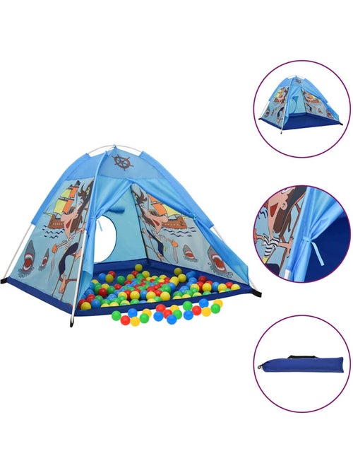 Tente de jeu avec sièges en peluche éléphant, polyester, sac inclus - vidaxl - Kiabi