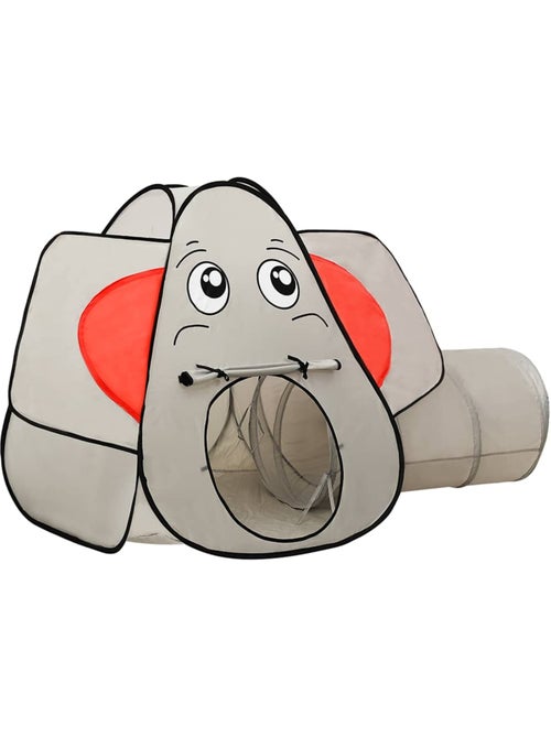 Tente de jeu enfant éléphant avec tunnel en polyester résistant aux uv - vidaxl - Kiabi