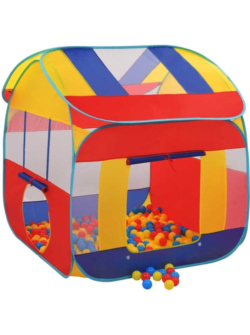 Tente de jeu pop-up xxl en polyester avec 300 balles et sac - vidaxl - Kiabi