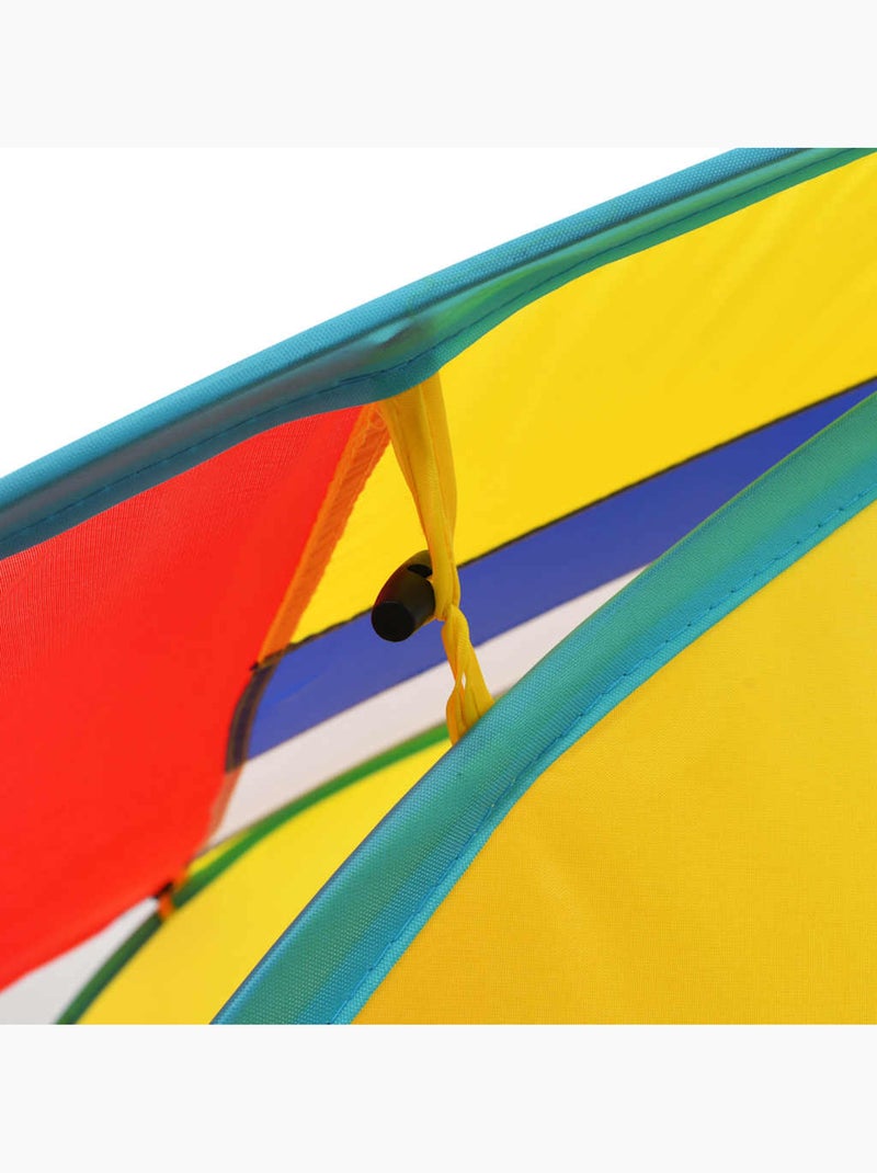 Tente de jeu pop-up xxl en polyester avec 300 balles et sac - vidaxl Multicolore - Kiabi