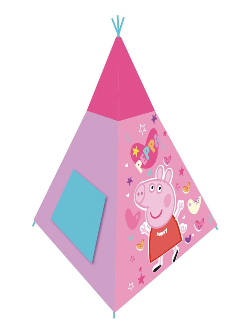 Tente de Jeu Tipi - Peppa Pig Cœurs - 100X100X135 cm N/A - Kiabi