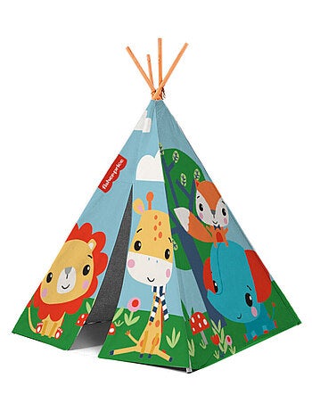Tente de jeu tipi animaux