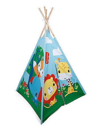 Tente de jeu tipi animaux