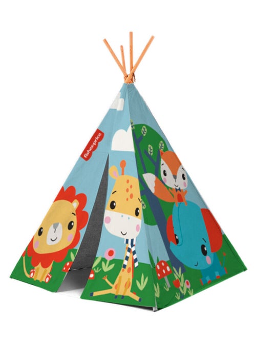 Tente de jeu tipi animaux - Kiabi