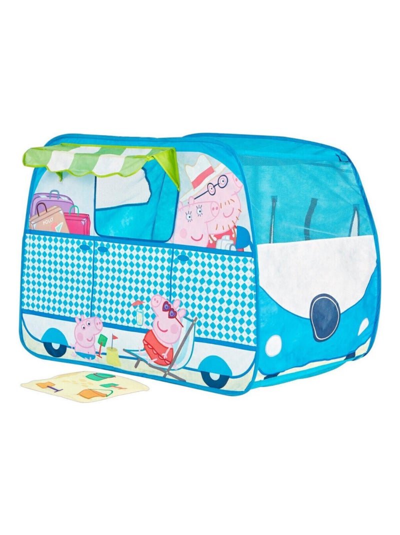 Tente de jeux pop-up Peppa Pig modèle Camping-car N/A - Kiabi