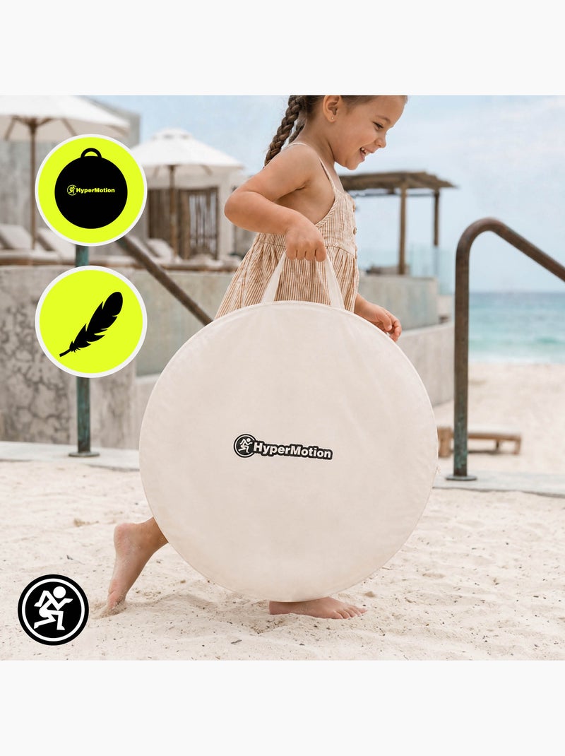 Tente de plage automontable pop-up hypermotion 200x130 cm avec sac Beige - Kiabi