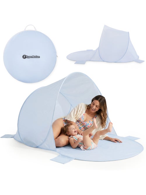 Tente de plage automontable pop-up hypermotion 200x130 cm avec sac - Kiabi Tente de plage automontable pop-up hypermotion 200x130 cm avec sac - Kiabi