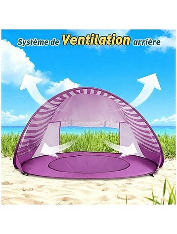 Tente de Plage Bébé avec Mini Piscine