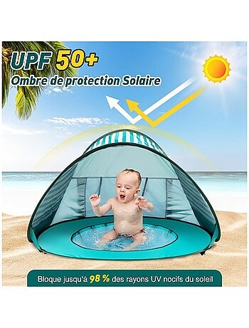 Tente de Plage Bébé avec Mini Piscine