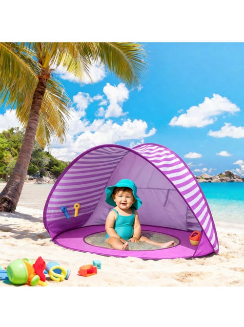 Tente de plage bébé avec mini piscine - Kiabi Tente de plage bébé avec mini piscine - Kiabi