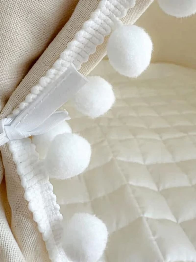 Tente Enfant Château de Fée avec tapis - blanc Crème - Kiabi