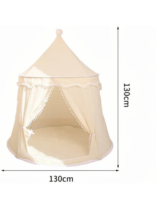 Tente enfant château de fée avec tapis - Kiabi Tente enfant château de fée avec tapis - Kiabi