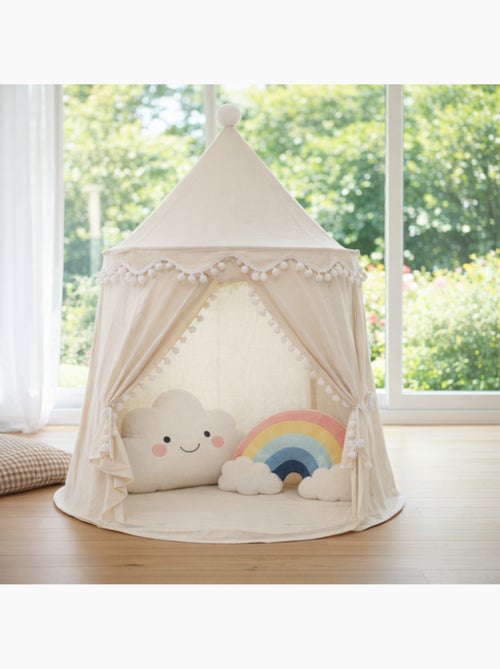 Tente enfant château de fée avec tapis - Kiabi Tente enfant château de fée avec tapis - Kiabi