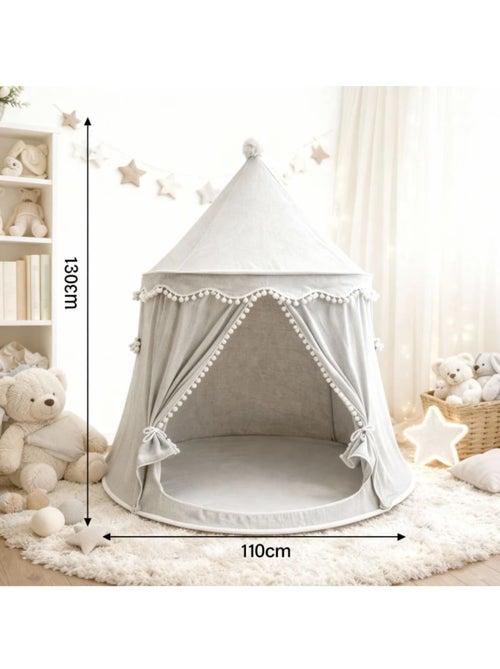 Tente enfant château de fée avec tapis - Kiabi Tente enfant château de fée avec tapis - Kiabi