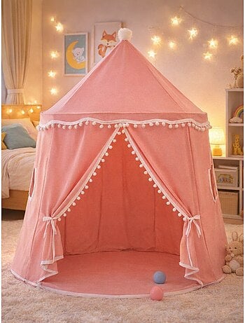Tente Enfant Château de Fée avec tapis