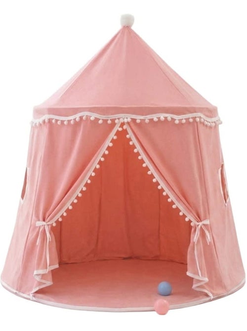 Tente Enfant Château de Fée avec tapis - Kiabi