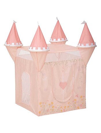 Tente enfant en forme de château de princesse