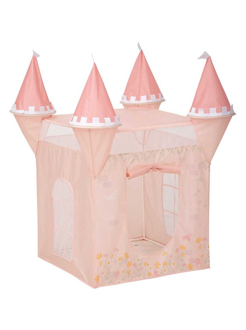 Tente enfant en forme de château de princesse Rouge - Kiabi