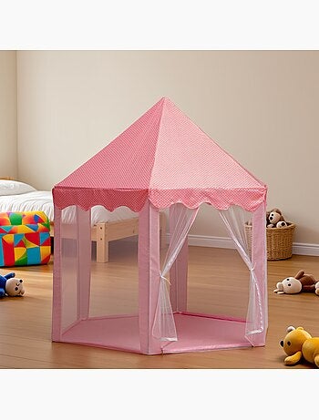 Tente enfant Hexagonale avec moustiquaires